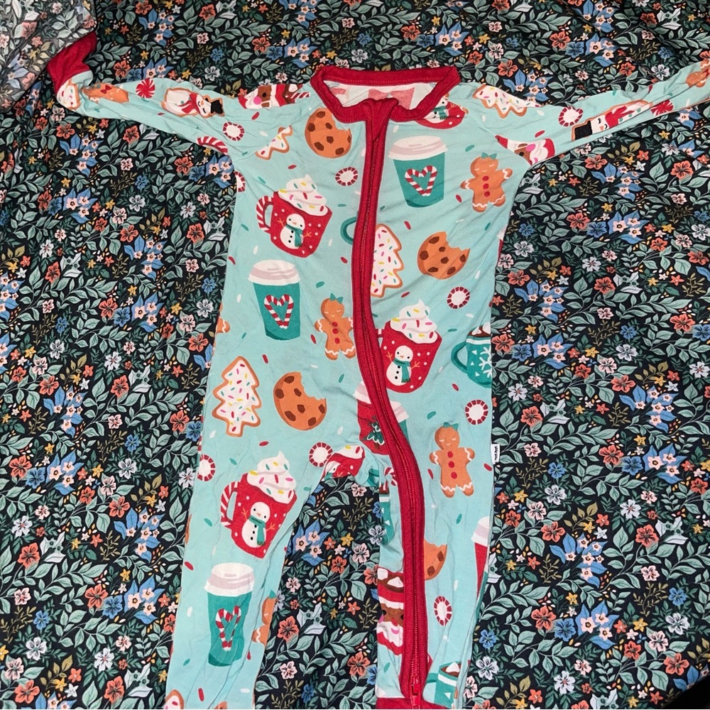 Festive Kids One Piece Pajama
